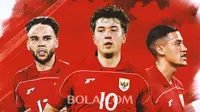 Perbandingan Pemain Naturalisasi Milik Timnas Indonesia Vs Malaysia: Siapa Lebih Gacor?